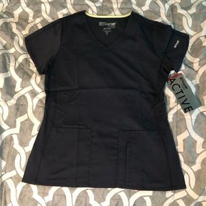 Greys Anatomy 4 Pocket V-Neck Scrub Top